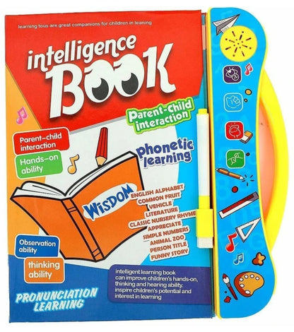 Intelligence Book for Kids – Interactive Learning Book with Sound & Phonetic Learning
