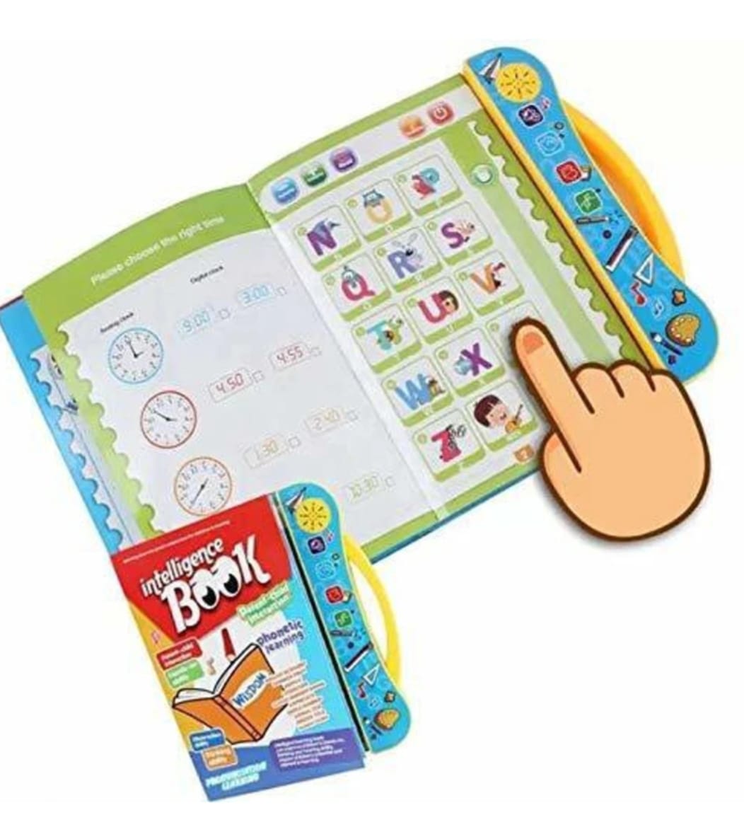 Intelligence Book for Kids – Interactive Learning Book with Sound & Phonetic Learning