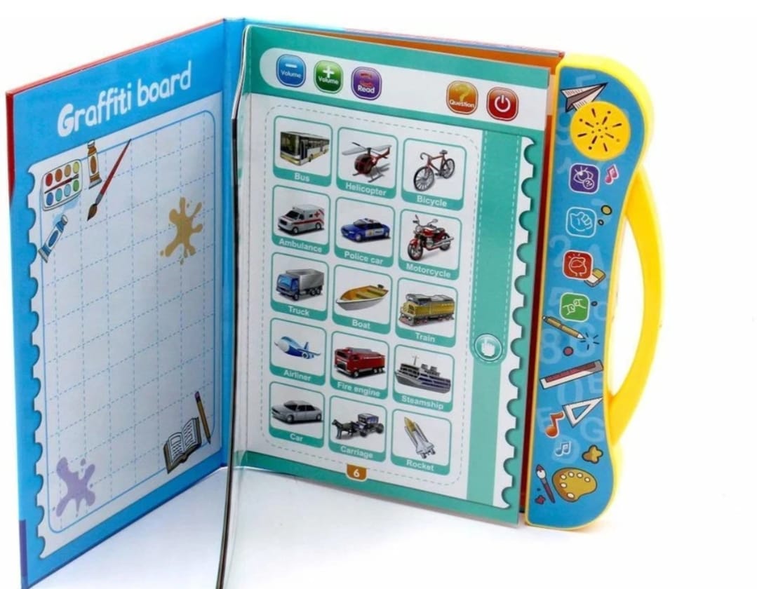 Intelligence Book for Kids – Interactive Learning Book with Sound & Phonetic Learning
