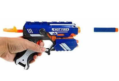 Hot Fire Soft Bullet Toy Gun with 10 Foam Bullets – Safe Shooting Toy for Kids