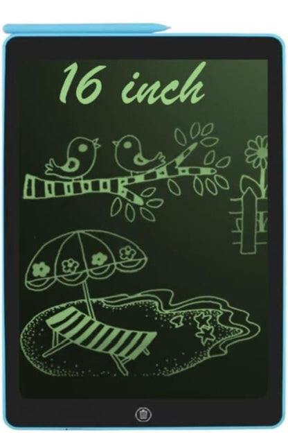 16 Inch LCD Writing Tablet – Reusable Digital Drawing & Writing Pad for Kids and Adults