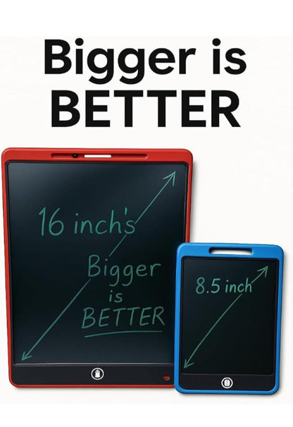16 Inch LCD Writing Tablet – Reusable Digital Drawing & Writing Pad for Kids and Adults